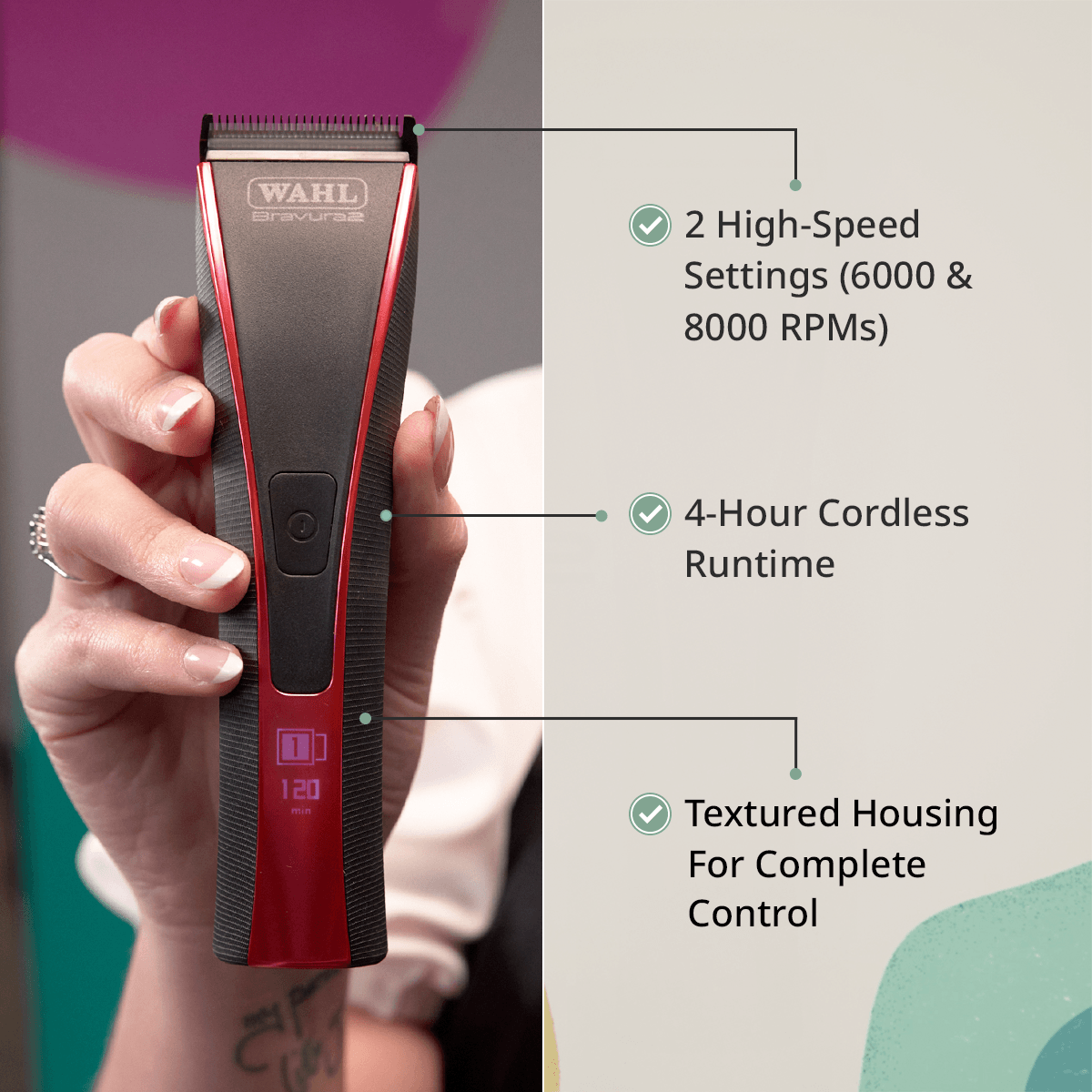 LITHIUM BRAVURA - BLUE – Wahl Canada LITHIUM BRAVURA - BLUE – Wahl Canada