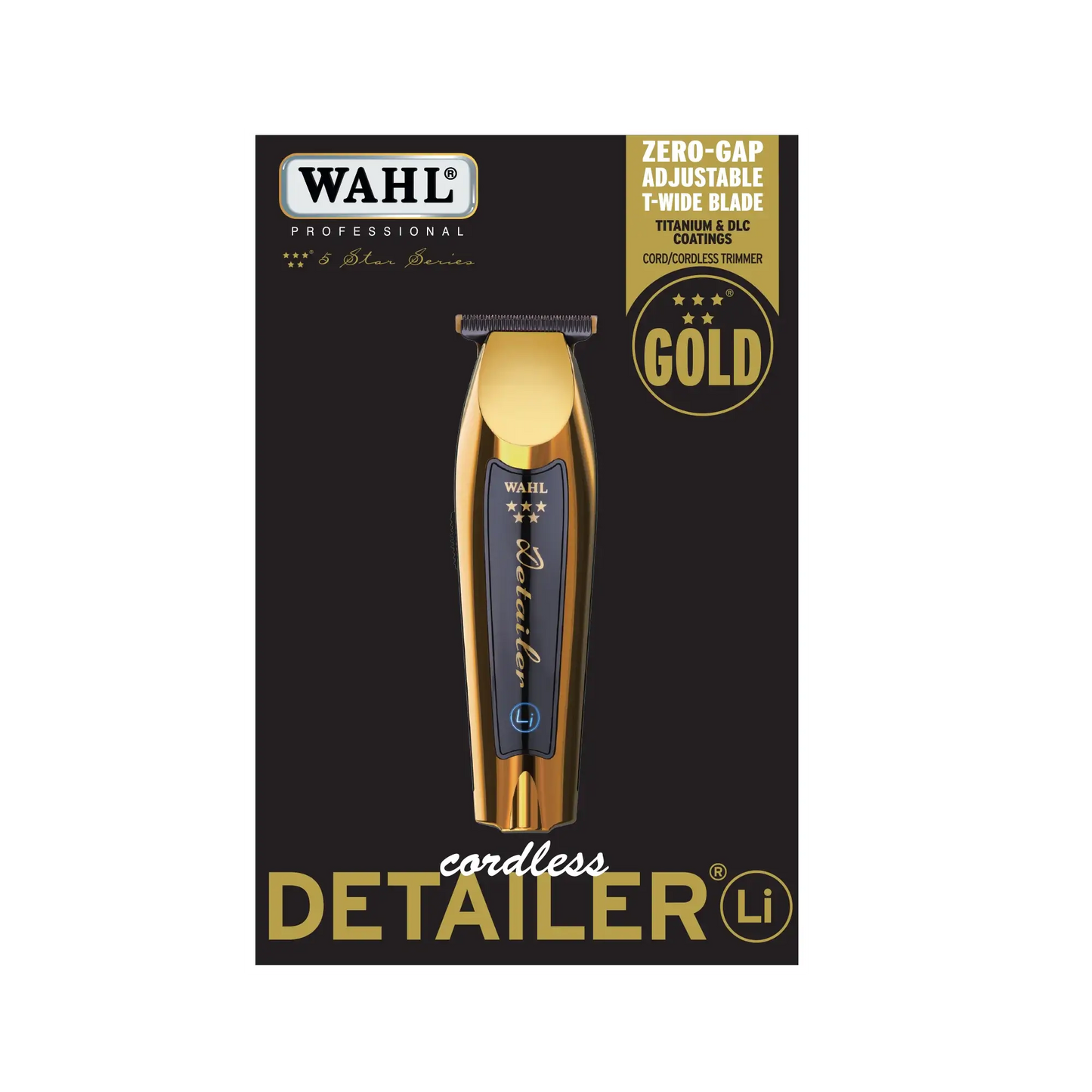 WAHL gold cordless detailer professional hair trimmer