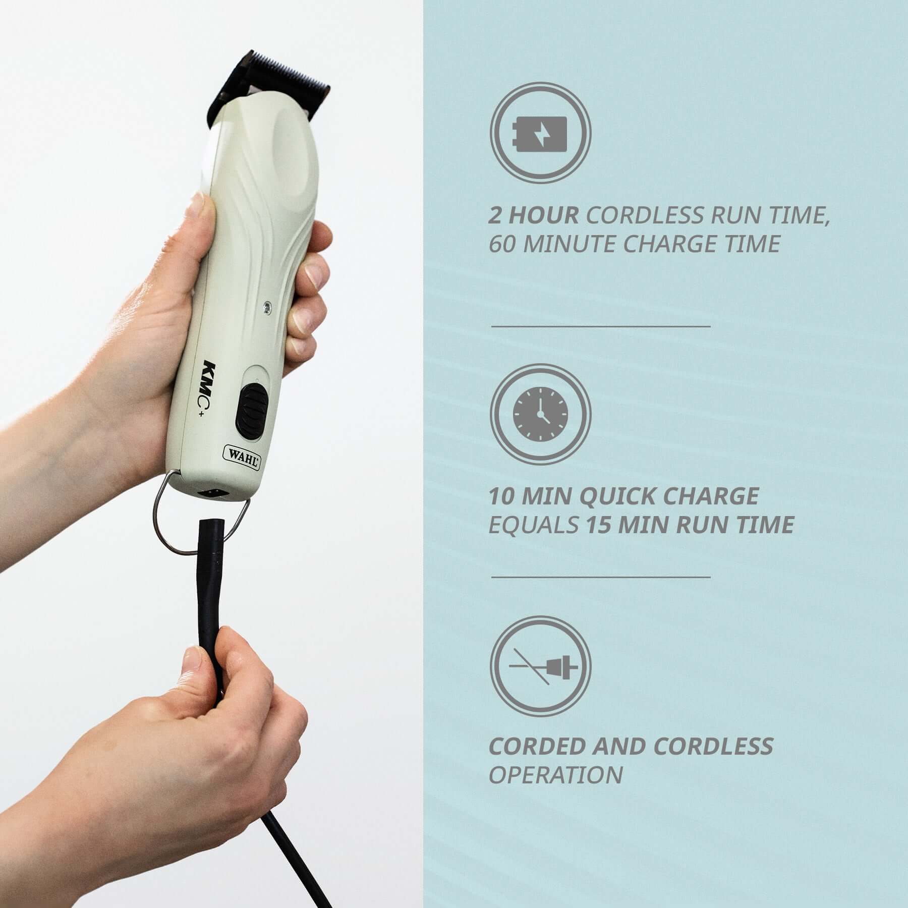 WAHL kmc+ cordless