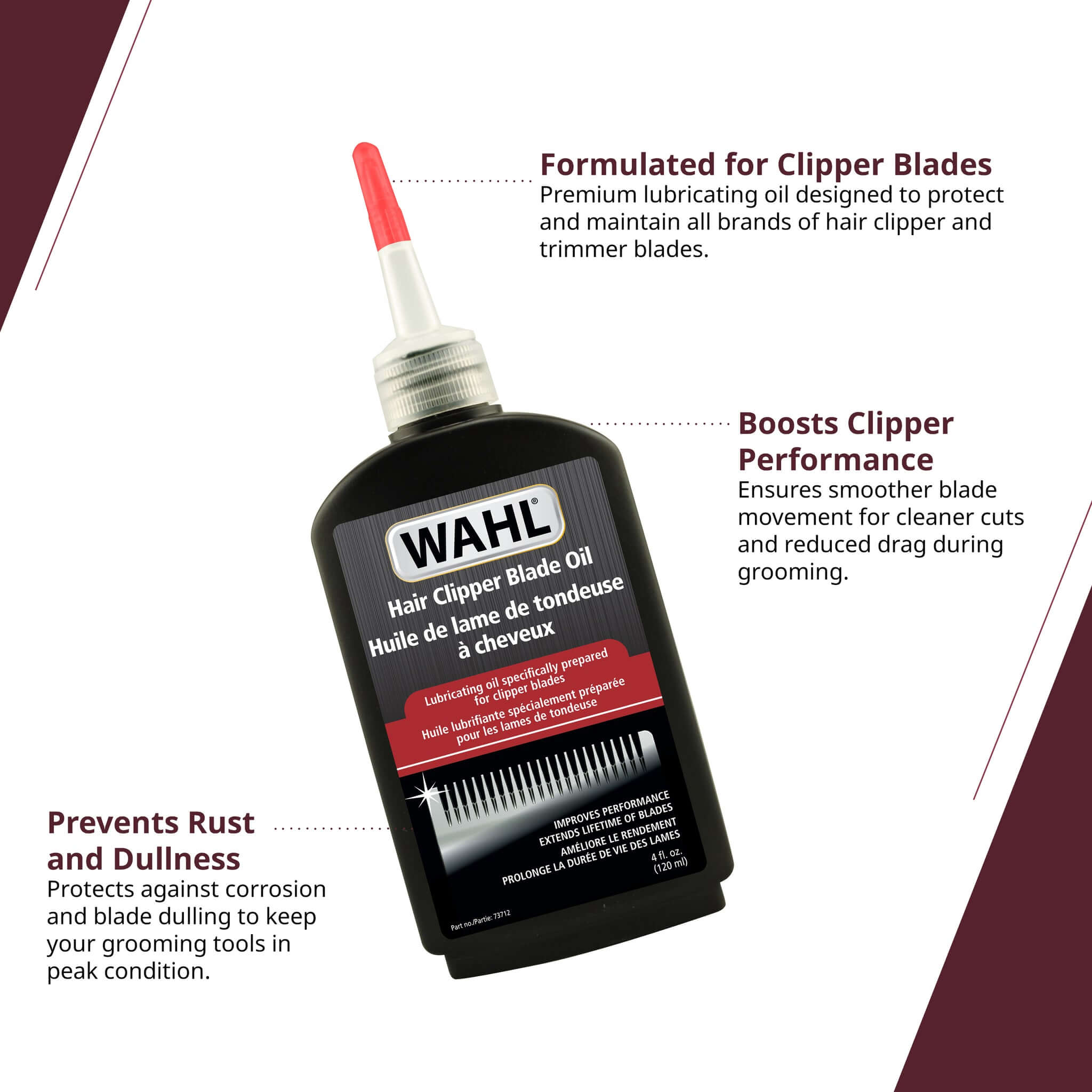 best lubricant for hair clippers Amazon.com: Wahl Premium Hair Clipper Blade Lubricating Oil for Clippers,  Trimmers, & Blade Corrosion for Rust Prevention – 4 Fluid Ounces – Model  3310-300A : Beauty & Personal Care