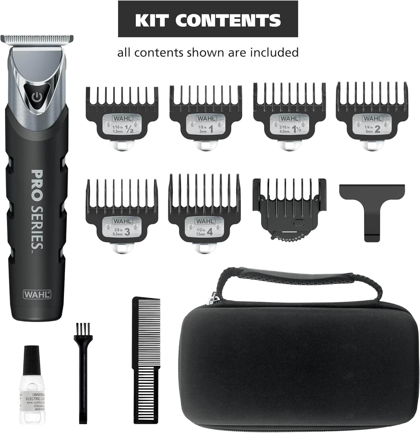 wahl pro beard trimmer kit