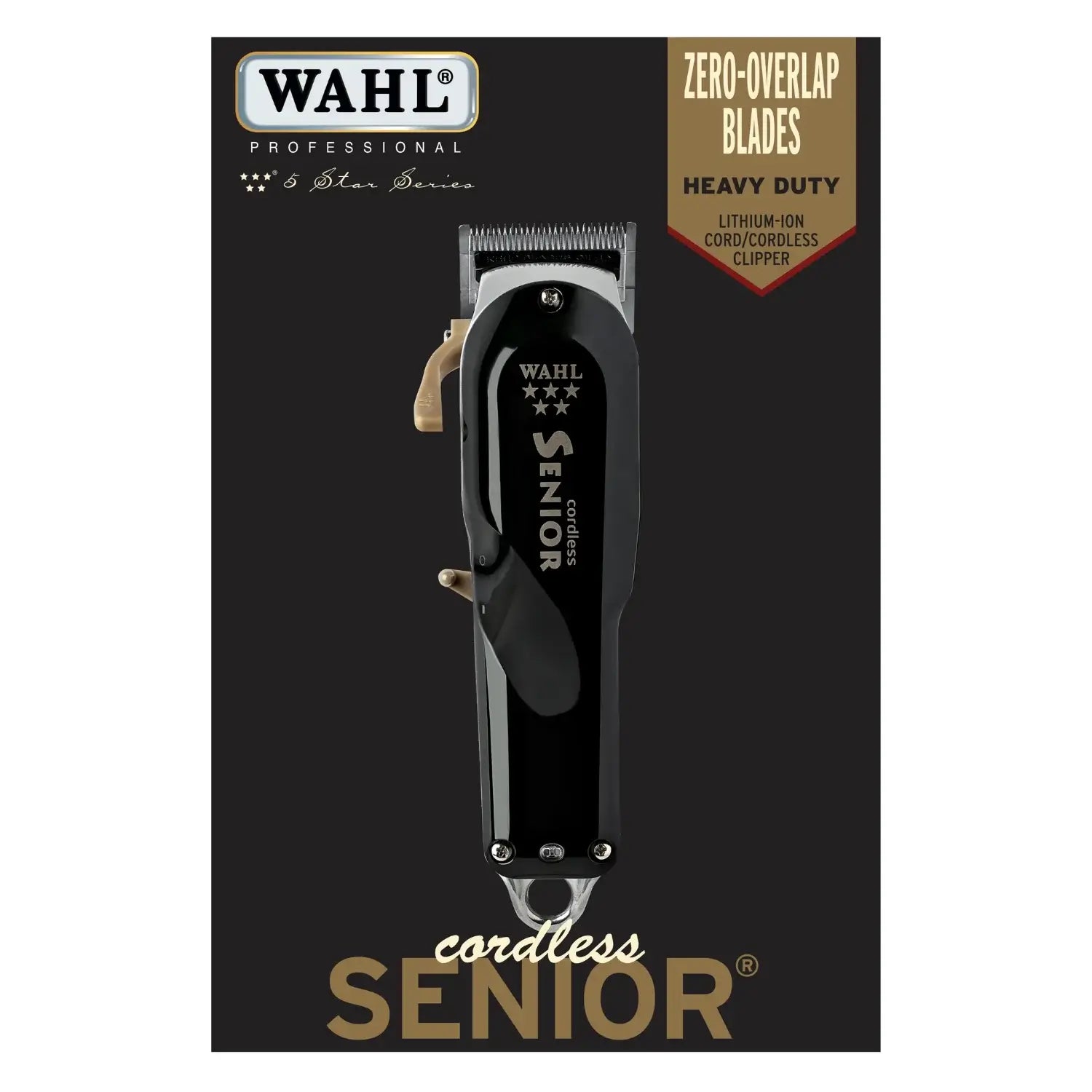 WAHL 5 Star Senior Cordless Professional Metal Hair Clipper – Wahl WAHL 5 Star Senior Cordless Professional Metal Hair Clipper – Wahl